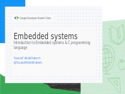 Embedded systems