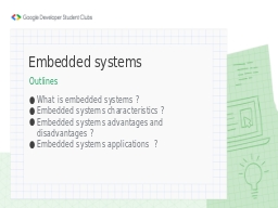 Embedded systems