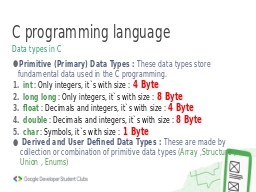 C programming language 