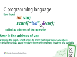 C programming language 