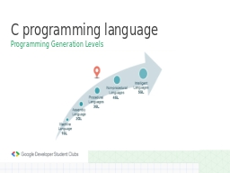 C programming language 