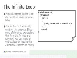 The Infinite Loop
